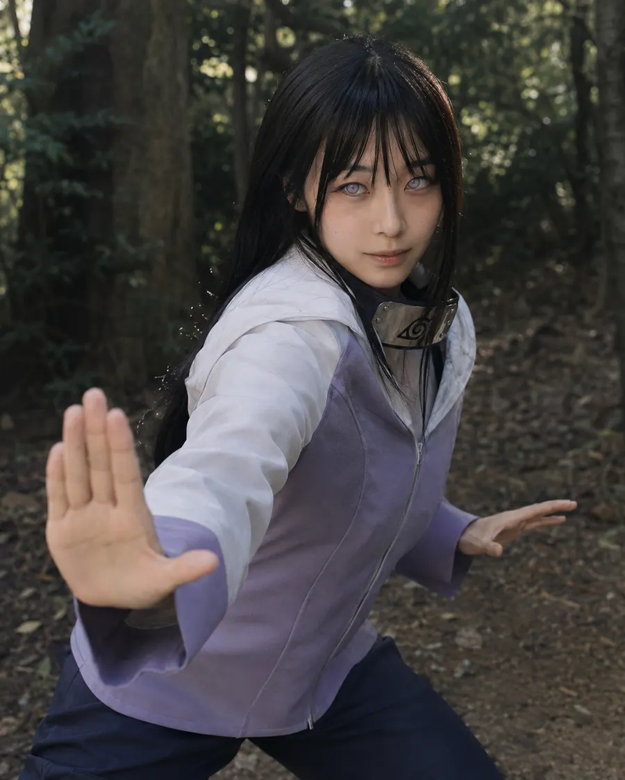 Generated cosplay image turning a selfie into an anime-inspired character portrait.